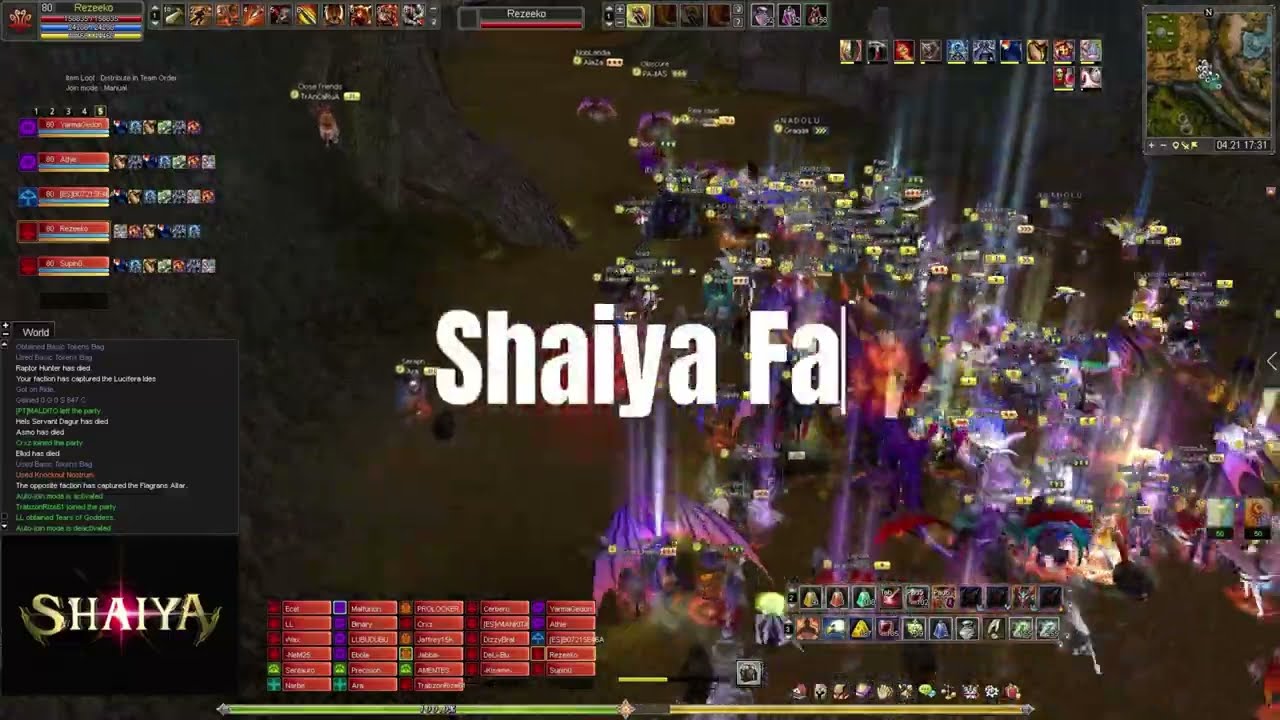 Shaiya Fawkes Random PvP 2024