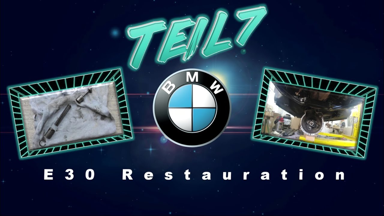 BMW E30 318i Restauration | Teil 7 | Buchsen einpressen, Öldruckventil tauschen und die 1. Neuteile