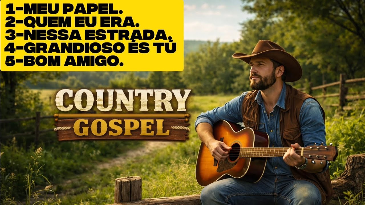 OS MELHORES LOUVORES EM GOSPEL COUNTRY|PAZ,FÉ E ESPERANÇA 