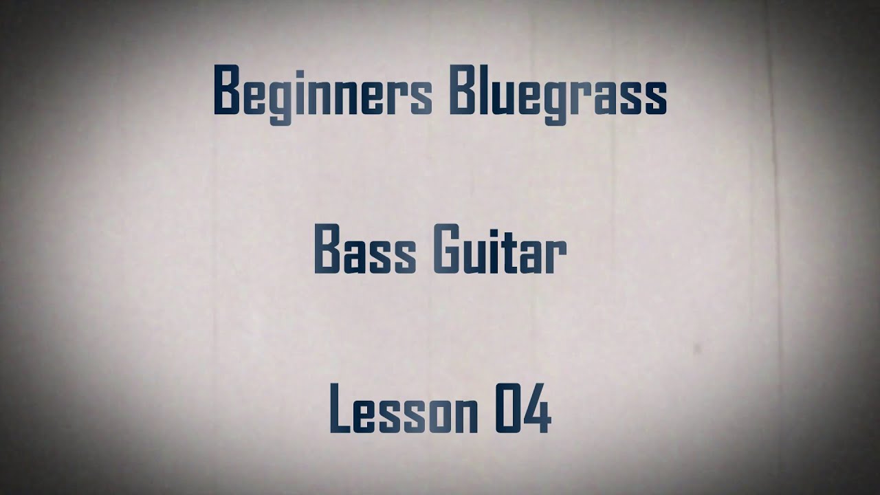 Beginners Blue Grass Bass Guitar. Lesson 04. Bluegrass. Blackpool Music Academy School. #BMA #BMS
