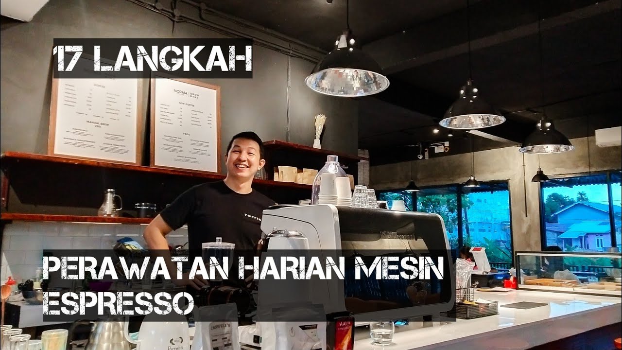 Perawatan Harian Mesin Espresso