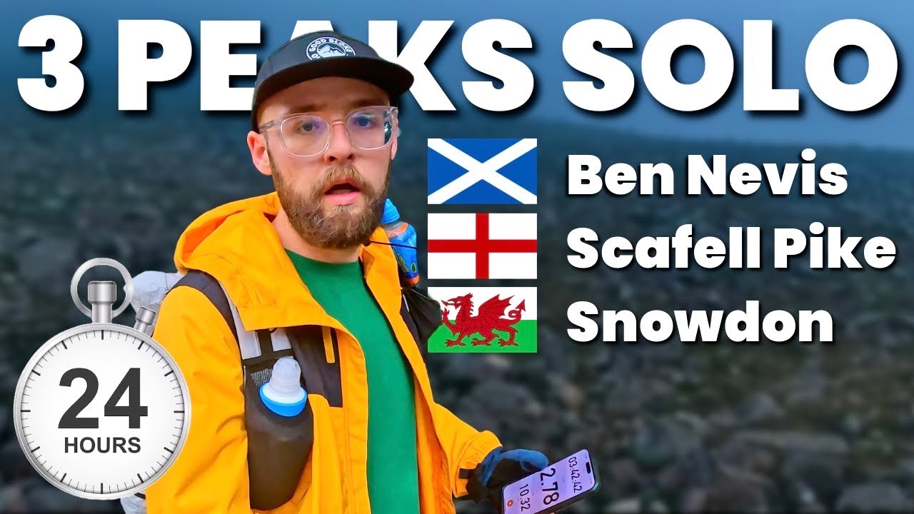 NATIONAL 3 PEAKS CHALLENGE   SOLO & UNSUPPORTED 🥾🚘