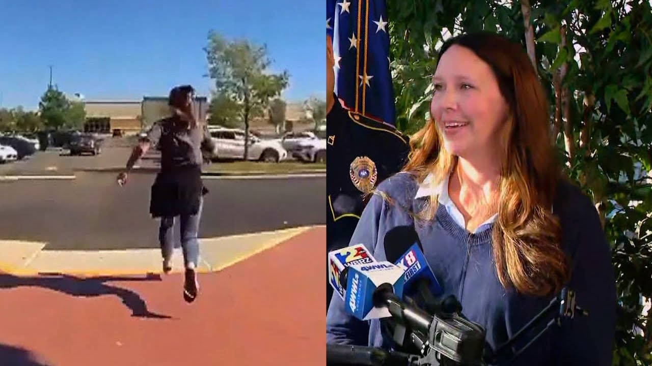 Woman Offers Ride To Cop Chasing Shoplifting Suspect
