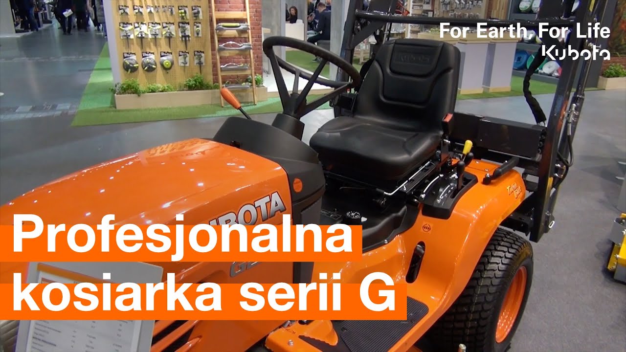 Profesjonalna kosiarka serii G firmy Kubota
