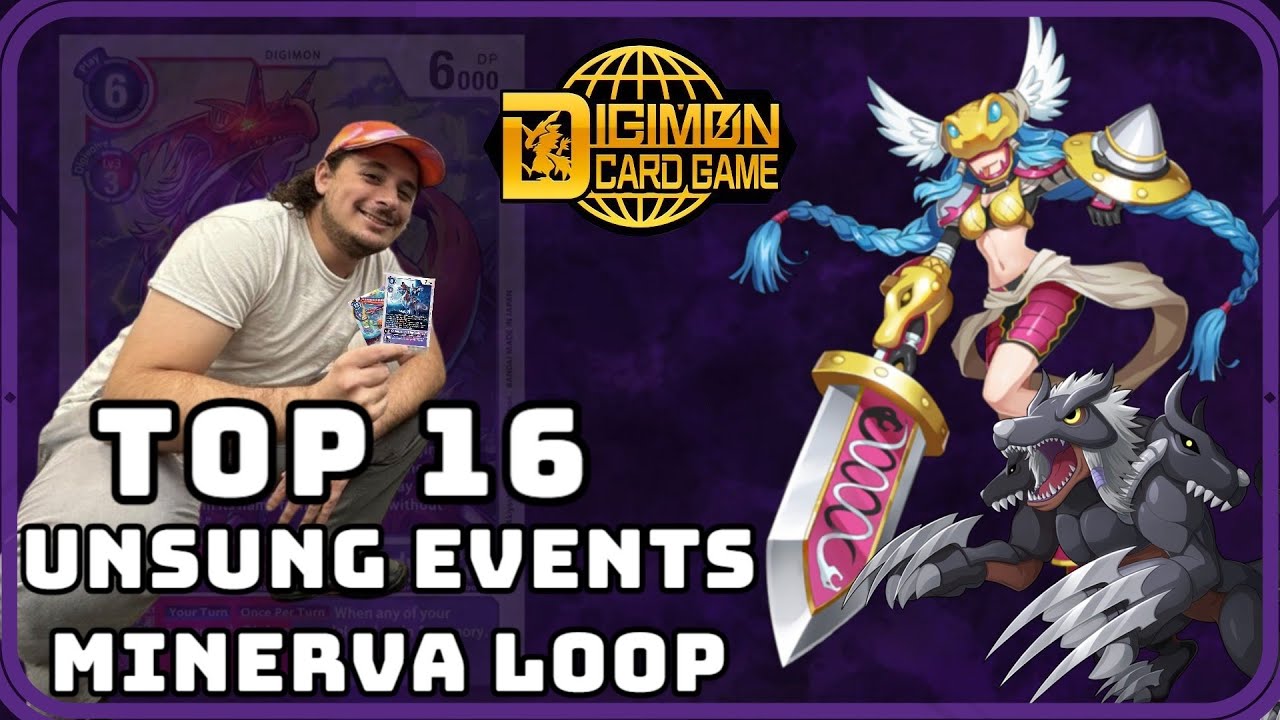 Digimon TCG Unsung Events - Bren Top 16 Minerva Loop Deck Profile & Matchup Breakdown [BT-22]