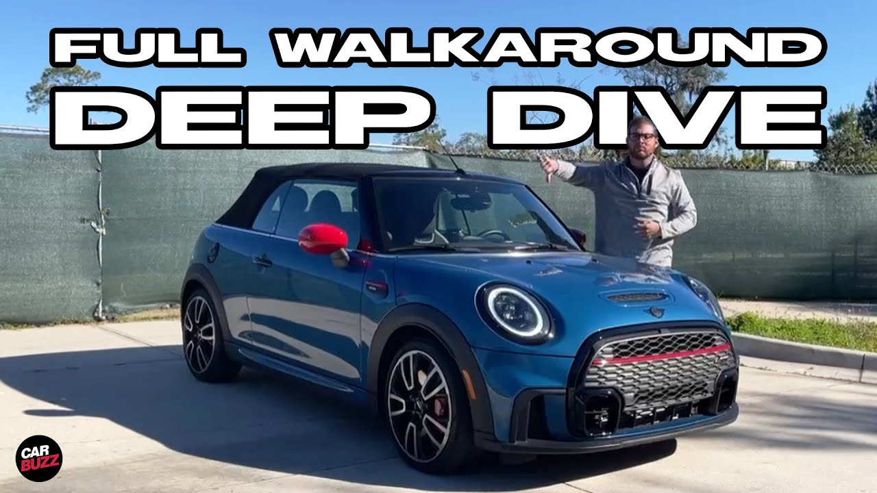 Все, что вам нужно знать о кабриолете Mini JCW 2022 года (ПЕРЕД ПОКУПКОЙ)
