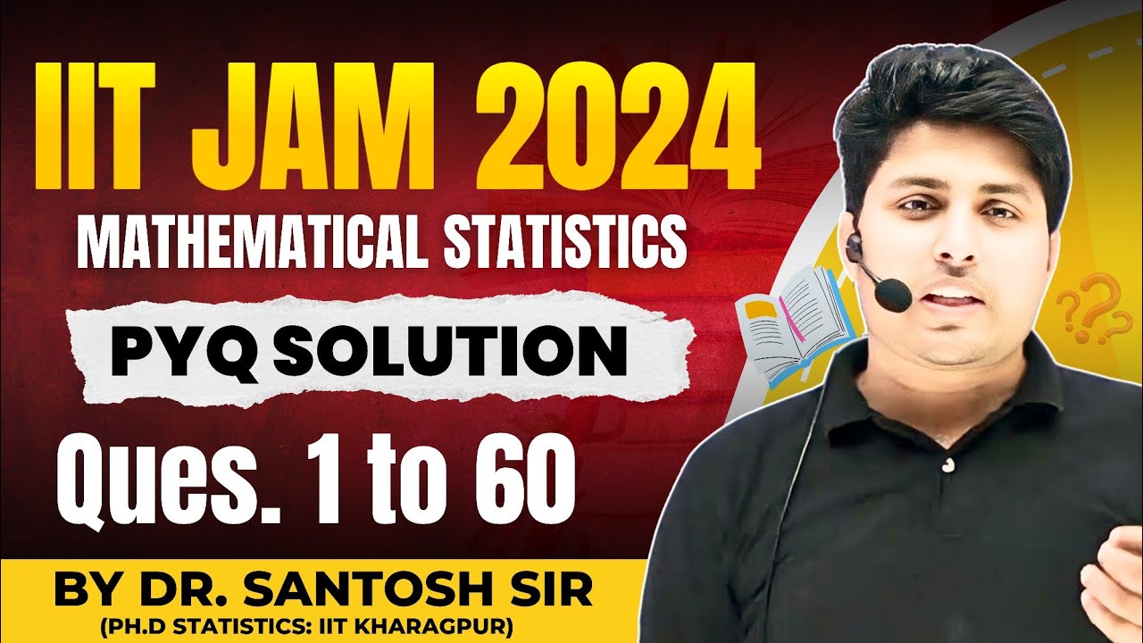 IIT JAM MS 2024 | Full Paper Solution Discussion || IIT-JAM Mathematical Statistics 2024 :8810409392