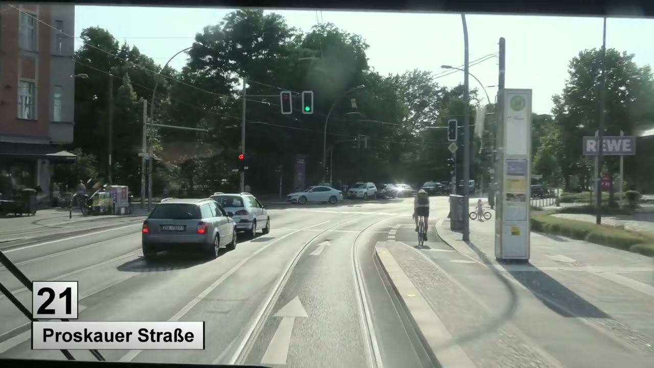 Straßenbahn Berlin 2022 Linie 21