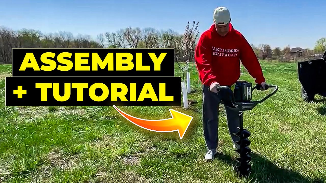 Ryobi 40V HP Auger (Assembly and Tutorial)
