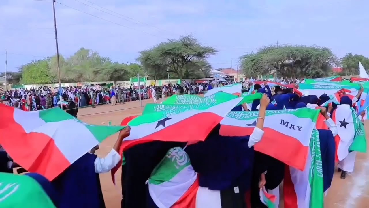 Magaalada Burco oo kamida Magaalooyinka maanta laga weyneeyay xuska 18-ka May.