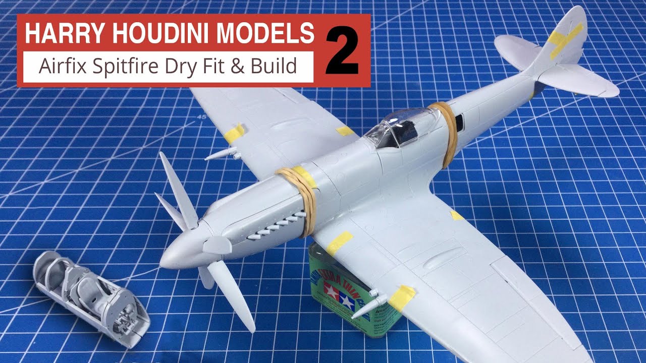 Airfix Spitfire Mk.XIV G-Fire: Кто сказал, что они не подходят друг другу?