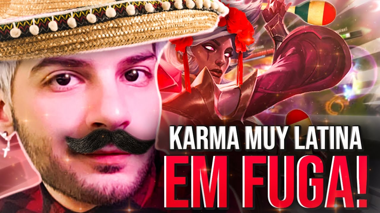KARMA MUY LATINA FUGINDO DO CACHORRITO DE SHURIMA! │ YOUPIXEL LOL HIGHLIGHTS #69