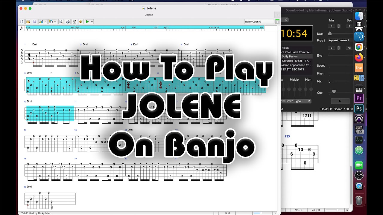 Jolene Banjo Lesson