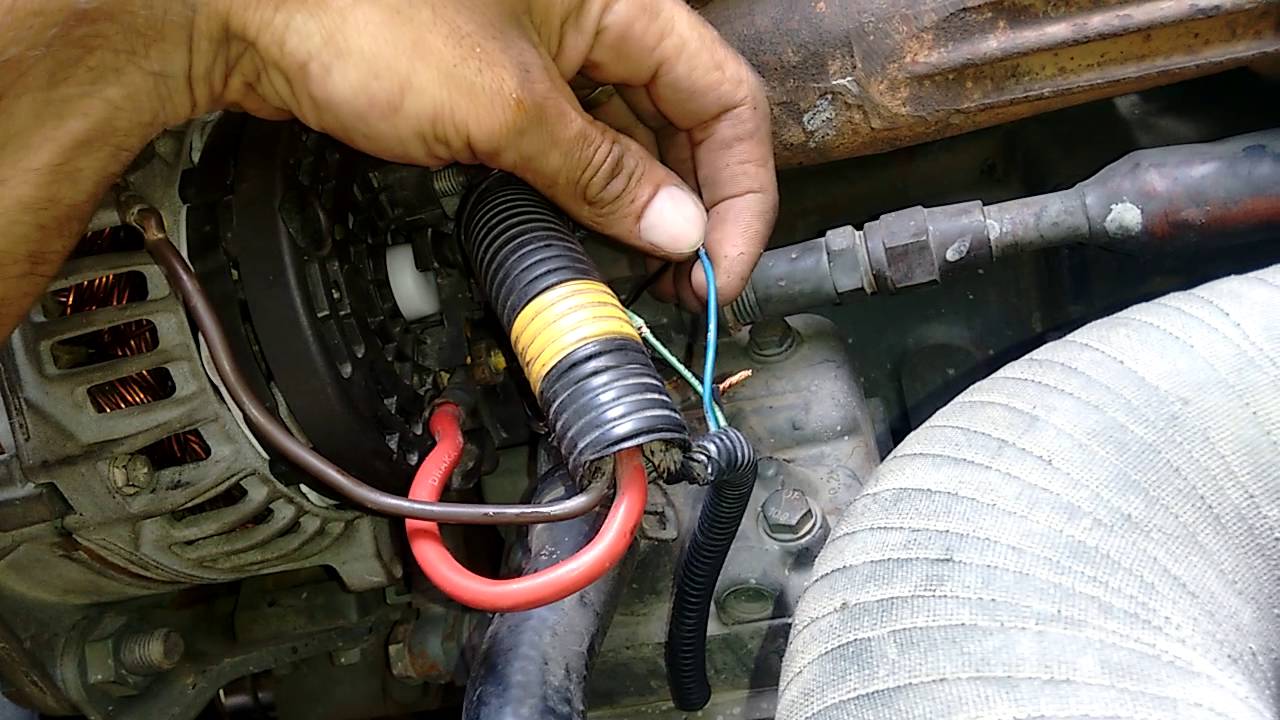 Teste do alternador bosch caminhão