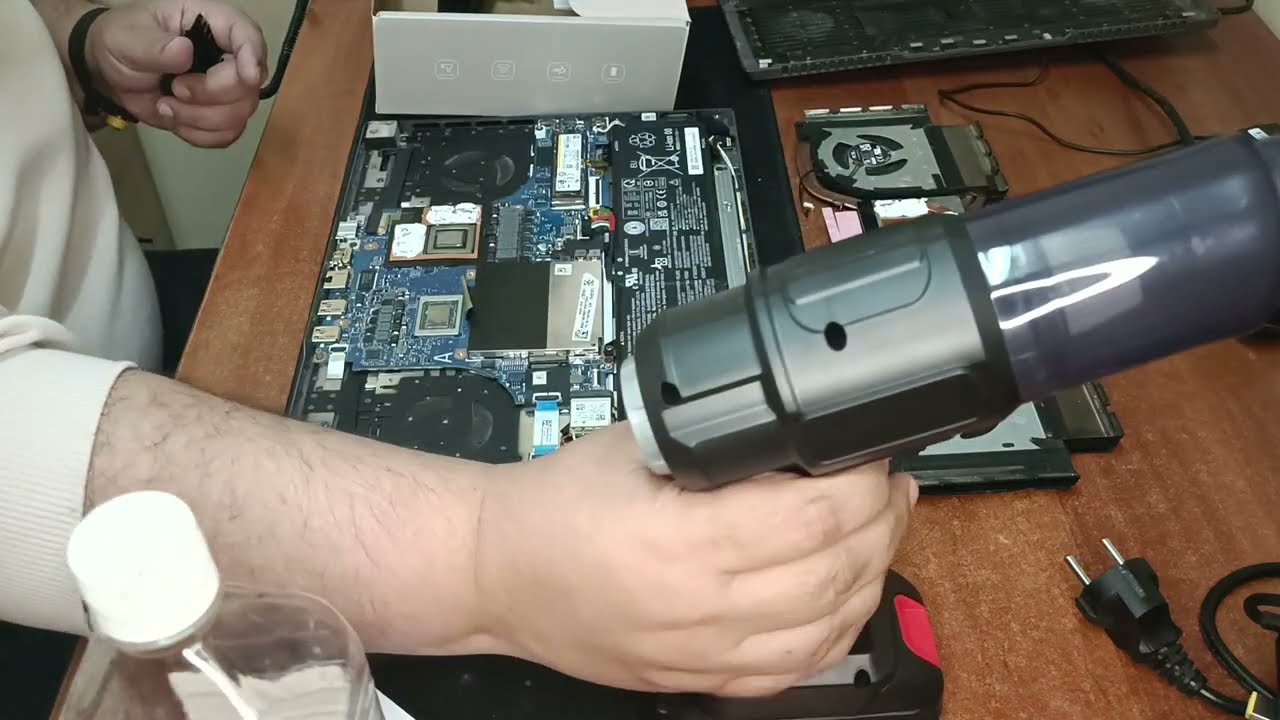 Mentenanță reușită la un laptop gaming lenovo legion.