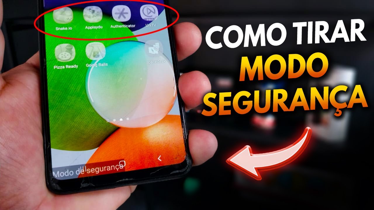 COMO tirar o MODO SEGURANÇA do celular do em 5 segundos (2024)