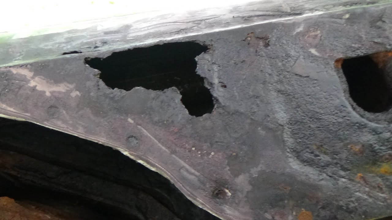 ROVER 75 EASY SILL FIX , DON'T LET THIS HAPPEN TO YOU