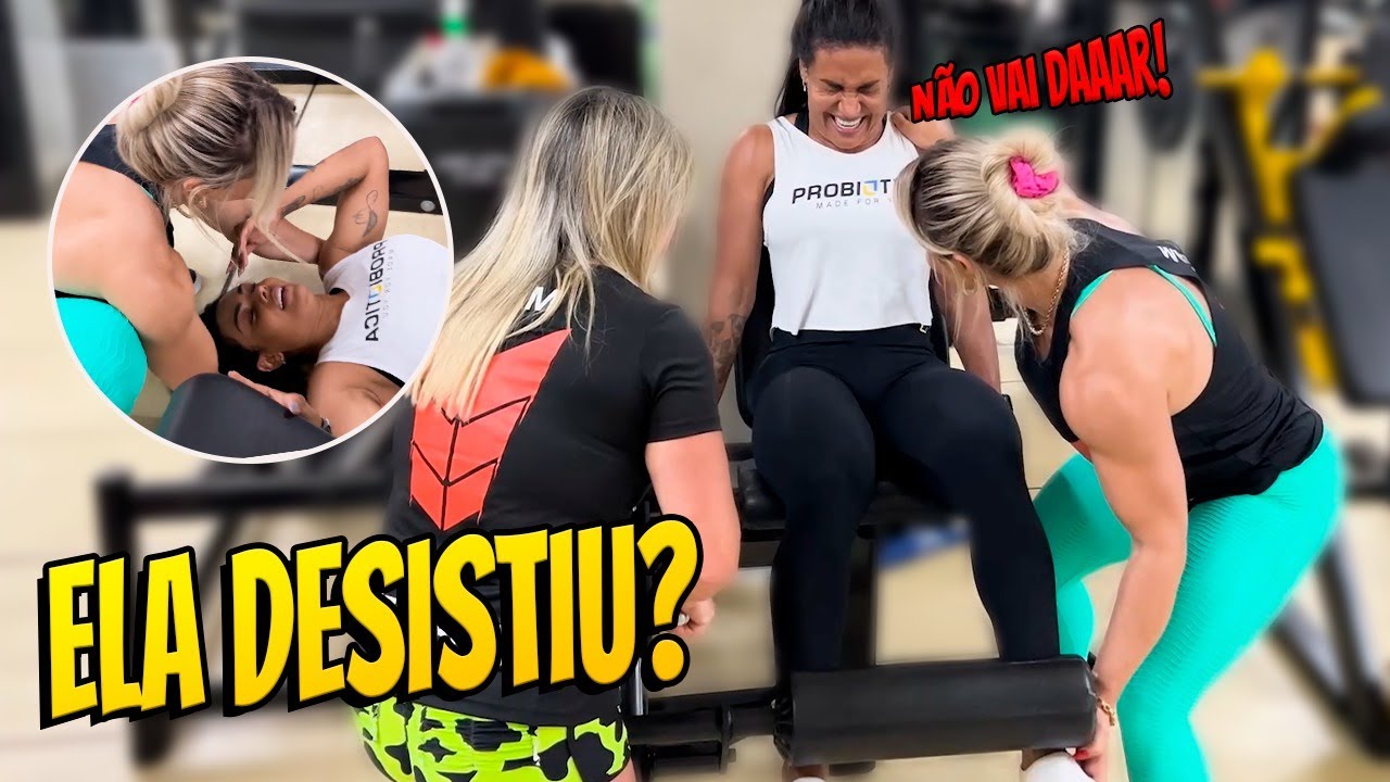 TREINO INS4NO NA CADEIRA EXTENSORA COM SILVIA PERSONAL | MARCELA MATTOS & VIVI WINKLER