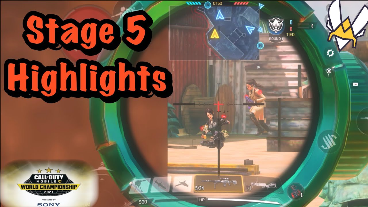 STAGE 5 WORLD CHAMPIONSHIP | MY POV | CODM HIGHLIGHTS