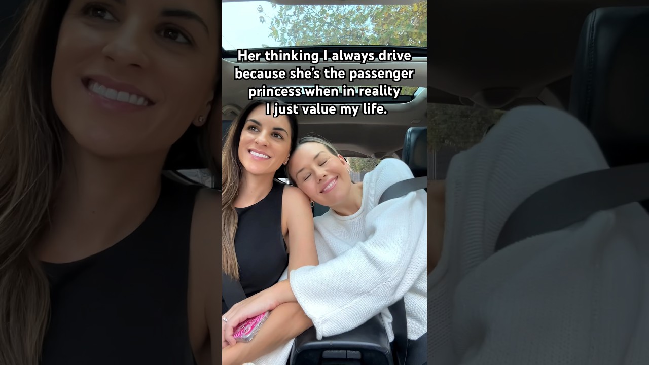 She still tells me how to drive though 😂 