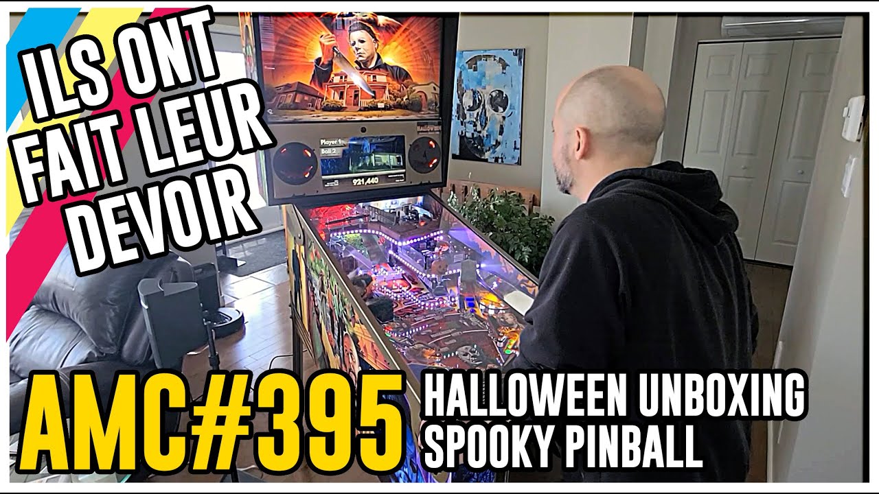 Unboxing d'une pinball Halloween de Spooky Pinball!