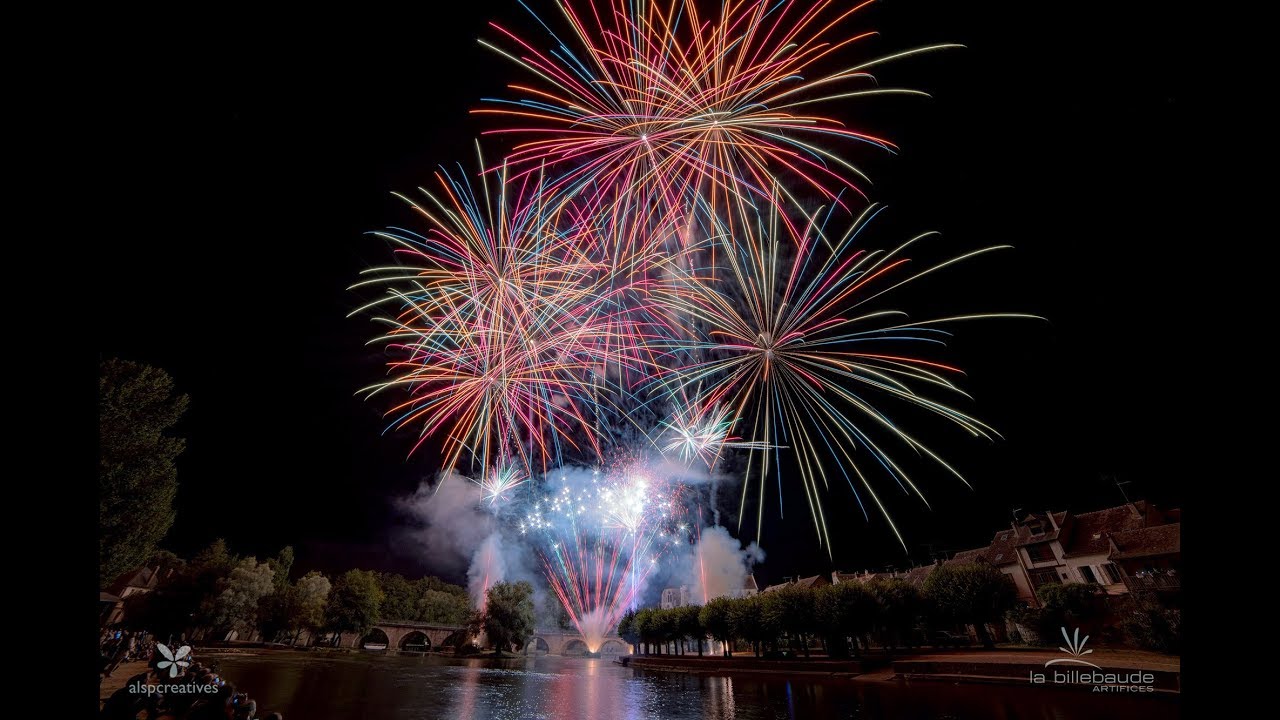 Feu d'artifice de Moret-sur-Loing - 7 septembre 2018 - La Billebaude Artifices (Ruggieri)