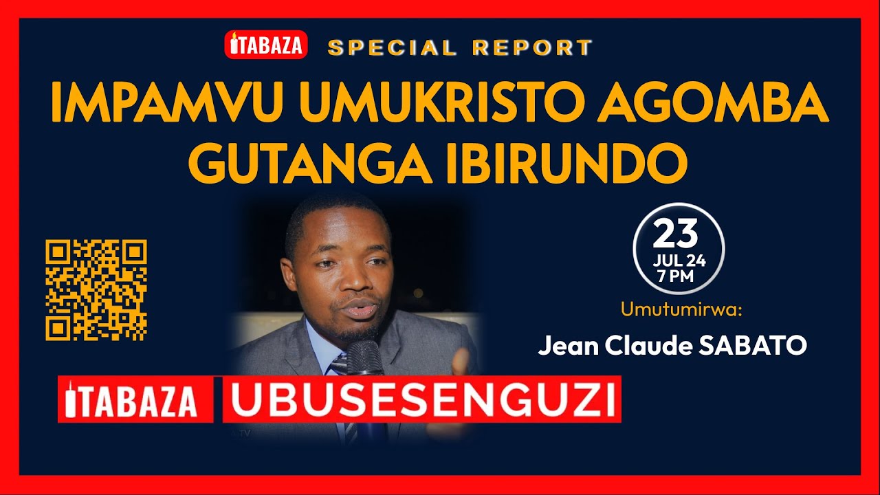 IBIRUNDO si IBIHIMBANO byo Rwanda: Ntabwo ari Umutwaro ku Mwizera Ufite Yesu - Guha ITORERO Byose