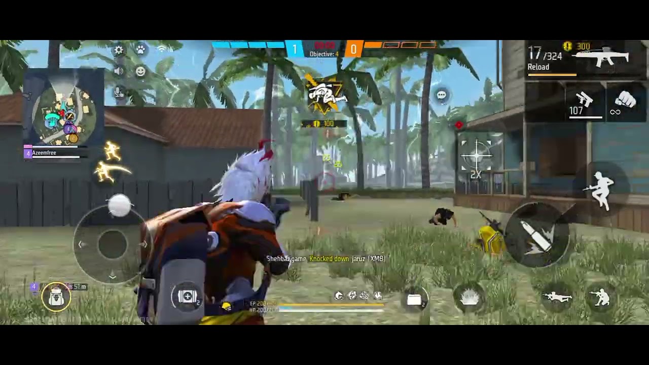 Free fire pro player in CS RANK (EMH.SGAMER)