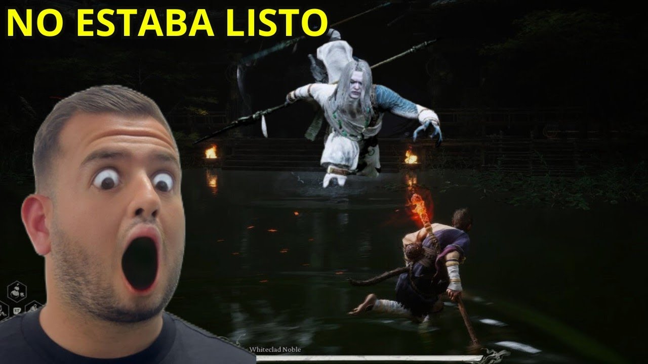 ¡El  Noble de Blanco me hizo sufrir! - Black Myth Wukong #3