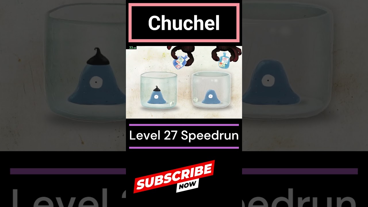 Chuchel Level 27 Speedrun World Record!!! (1:05.180) #Kafuga #ChuchelSpeedrun #Shorts