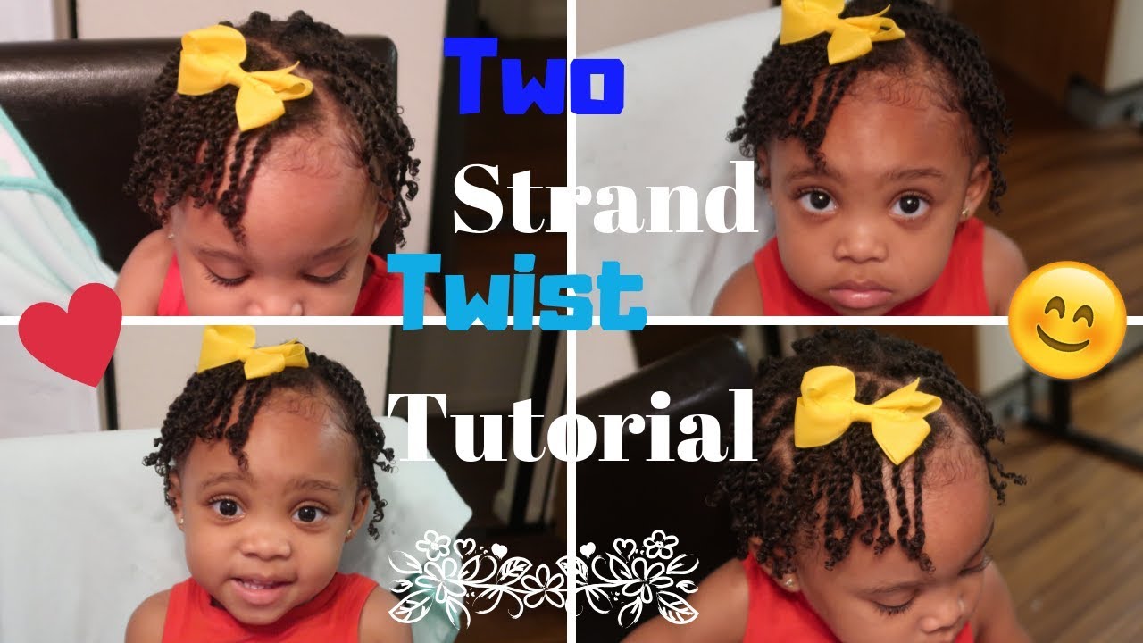 Two Strand Twists on Toddler | Natural Hairstyle for Kids