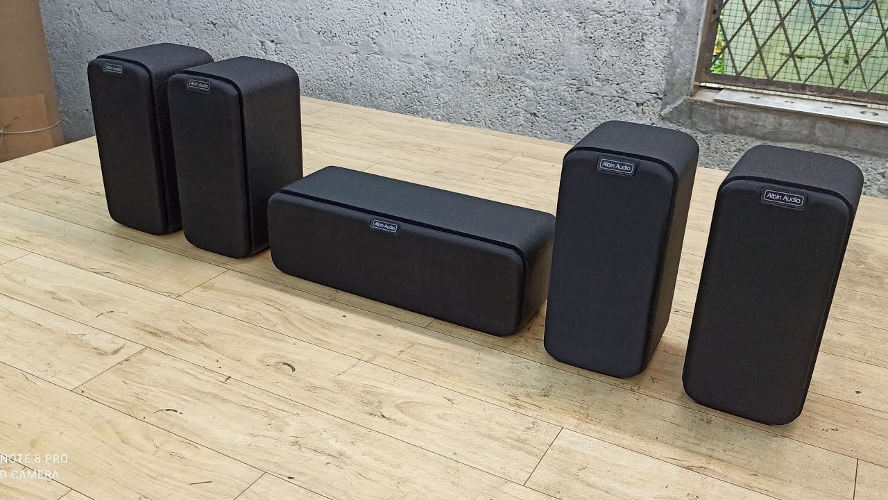 DIY  5 chanel speaker