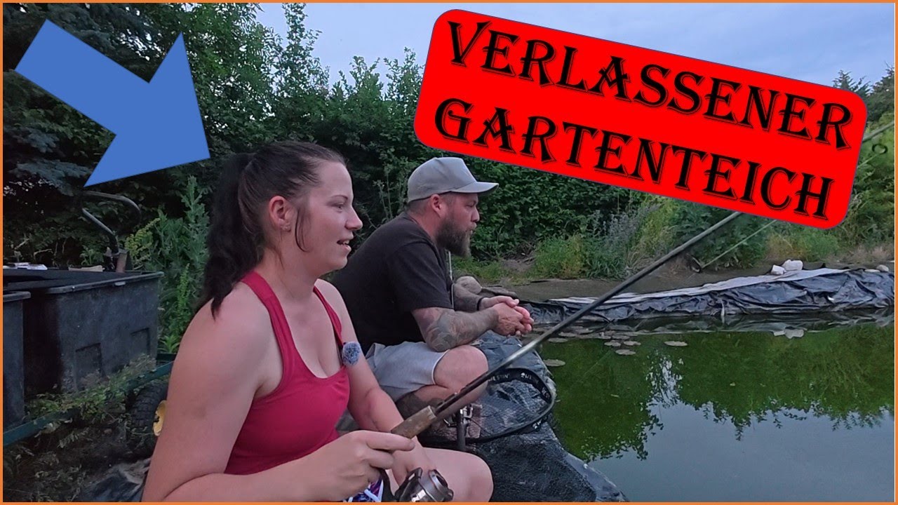 Angeln im verlassenen Gartenteich / Was f&auml;ngt man hier??