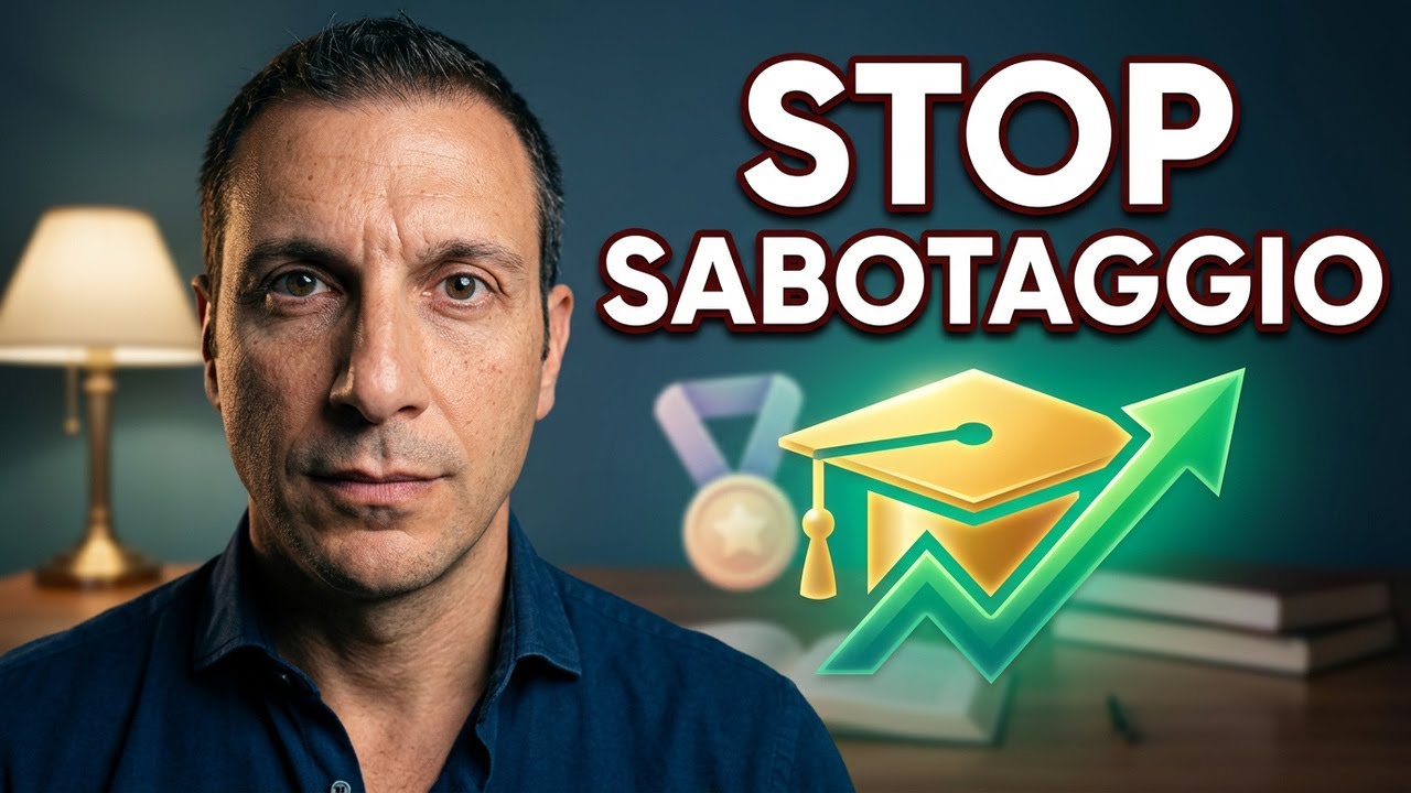 Perché Evitare l'Auto Sabotaggio Ti Rende un Vero Studente di Successo