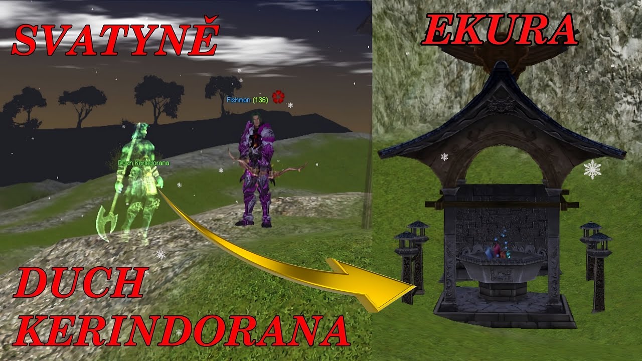 Ekura - Jak na quest Ducha Kerindorana