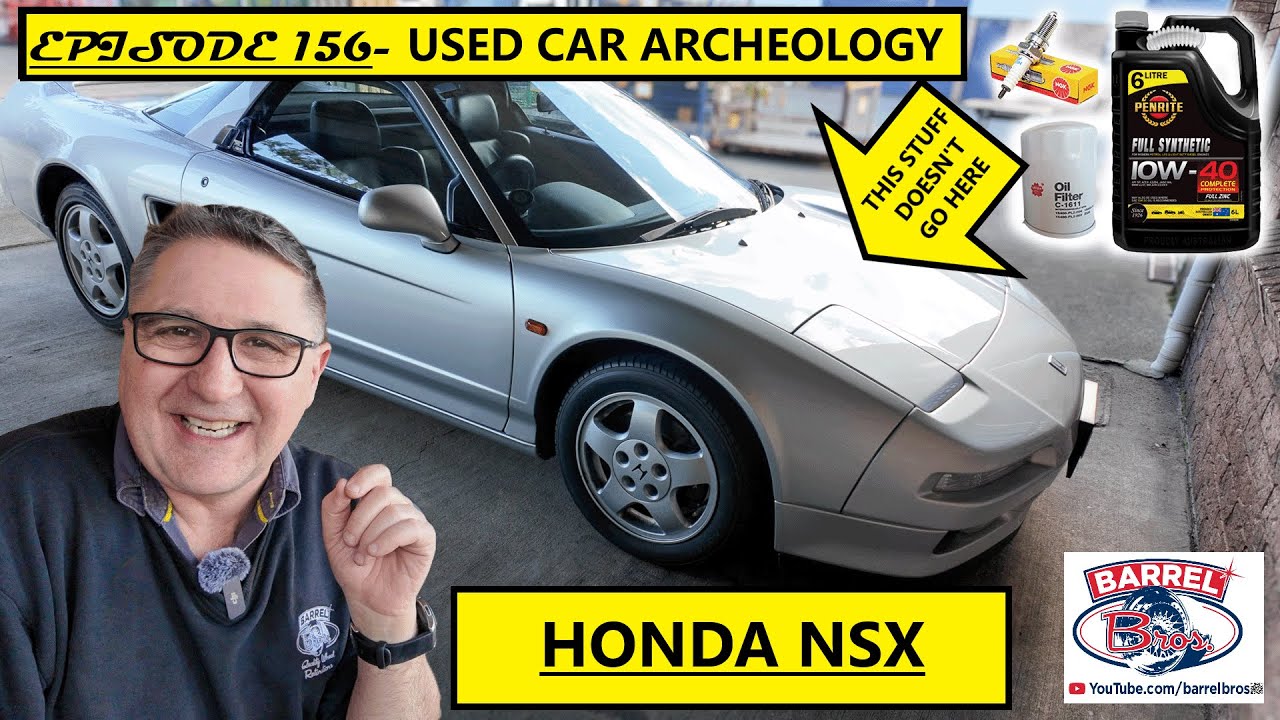 156. Honda NA1 NSX. Археология и обслуживание подержанных автомобилей.