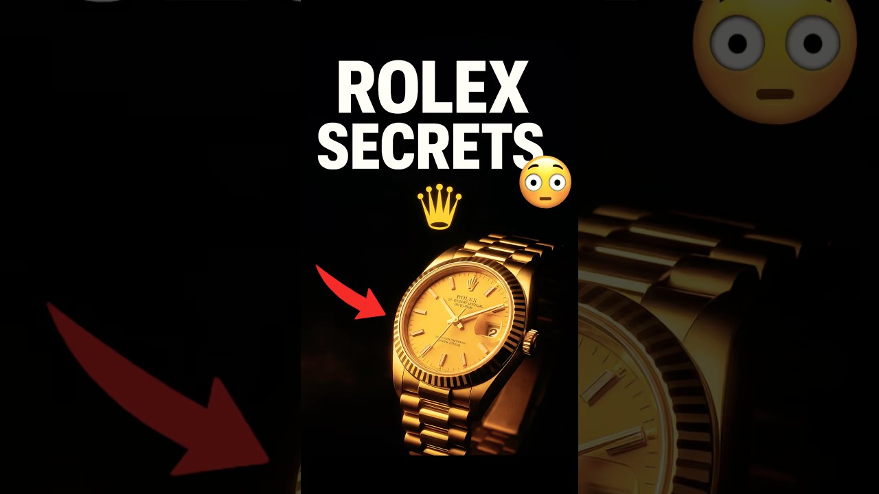 Rolex Secrets 😳They Don&rsquo;t Want You To Know!