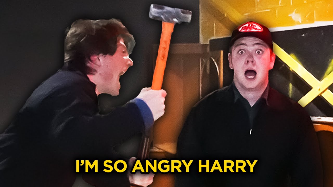 I Took AverageHarry To A Rage Room
