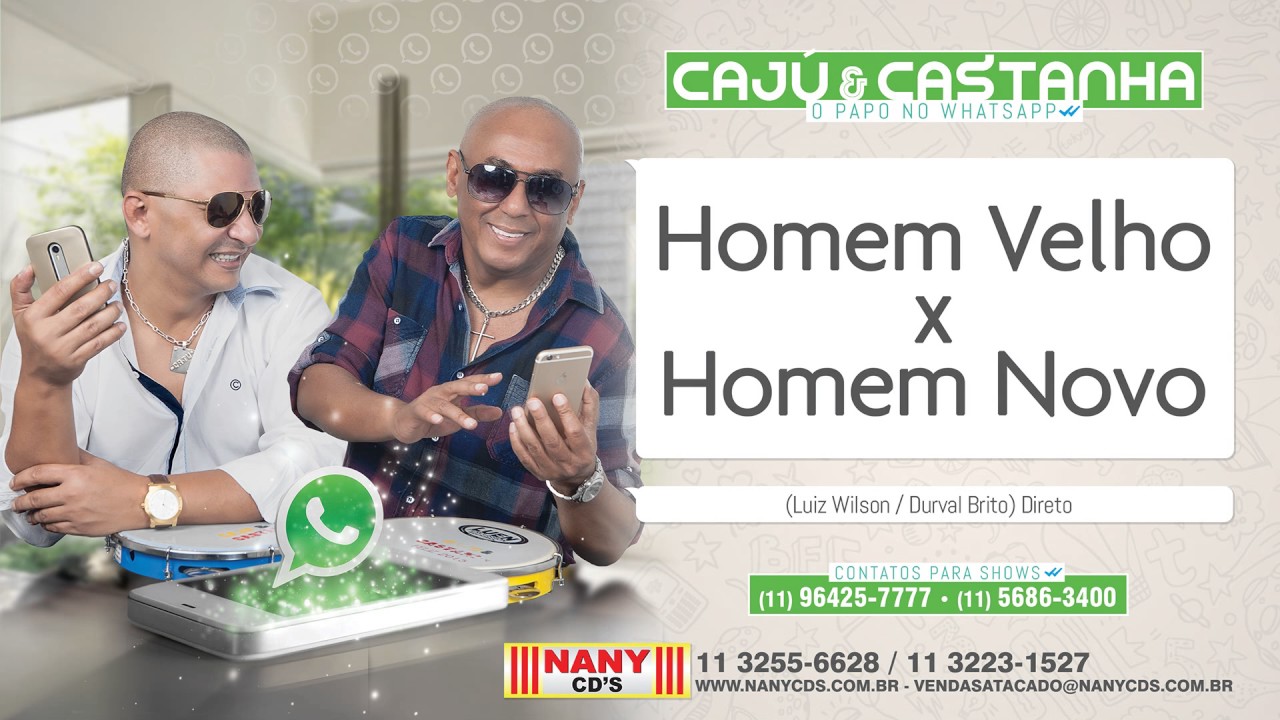 Cajú & Castanha - Homem Velho x Homem Novo