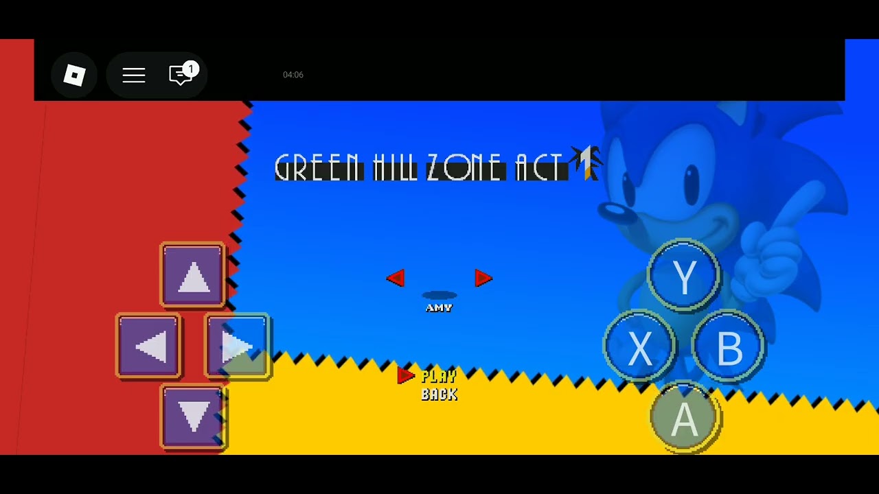Jugando Sonic Maker
