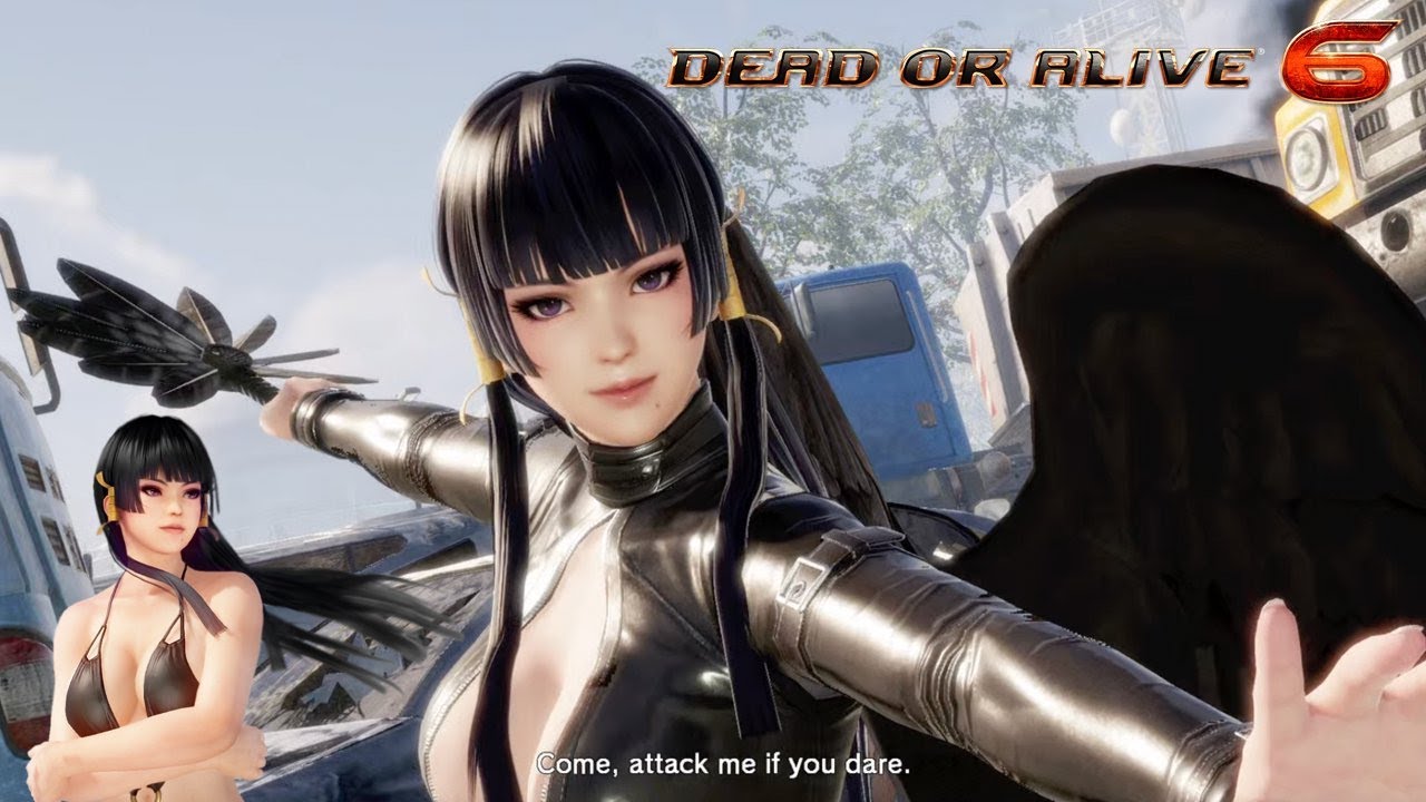 DOA6 Nyotengu vs Raidou