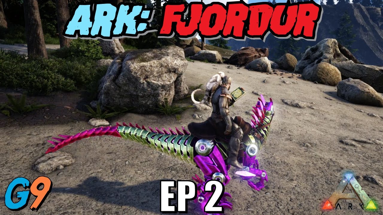 Ark Survival Evolved - Fjordur EP2 (Finding a Place to Build)