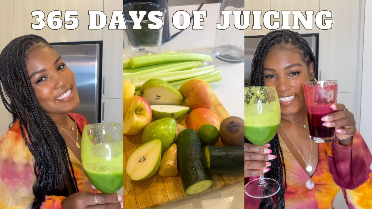 Juicing for the Past 365 Days| A True Glow Up...
