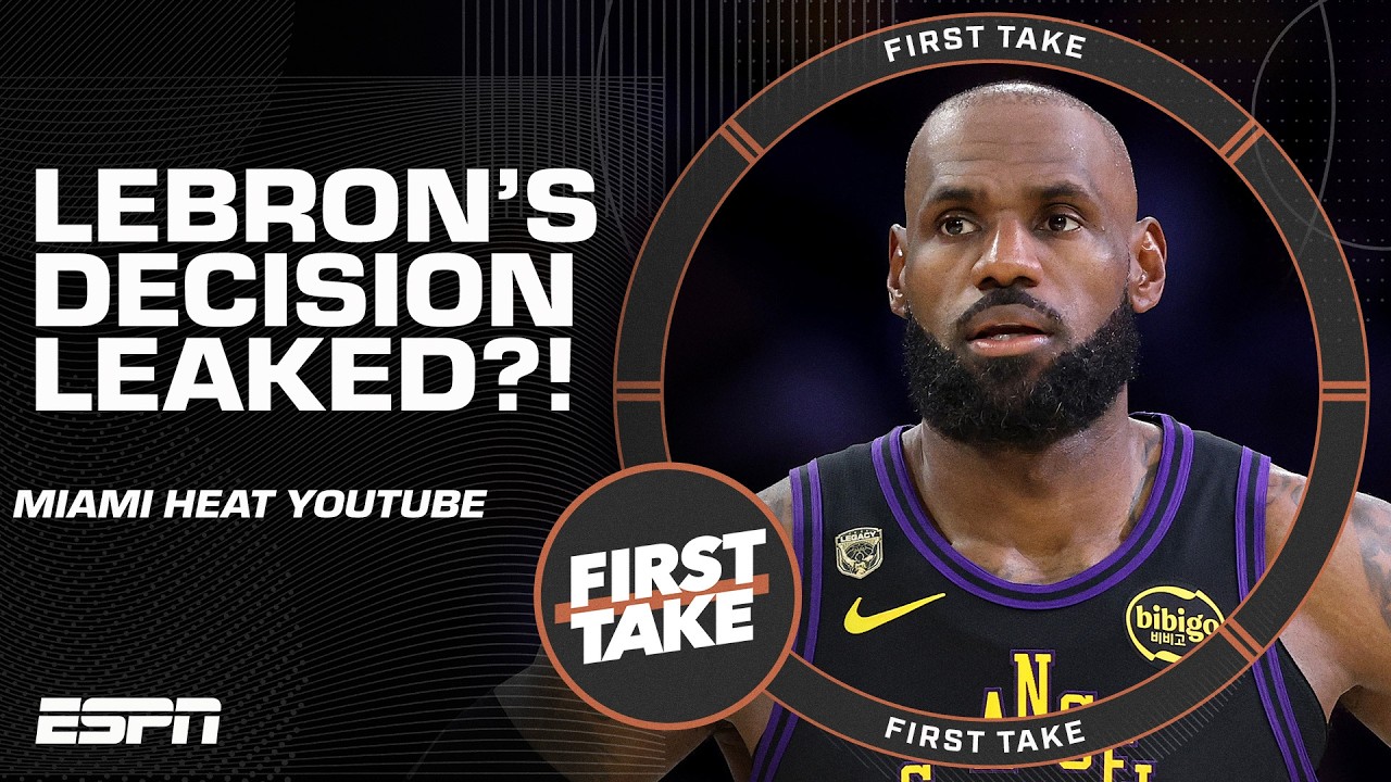 Kendrick Perkins on Miami&rsquo;s scheduled press conference for LeBron: 'THIS IS A SIGN!&rsquo; | First Take