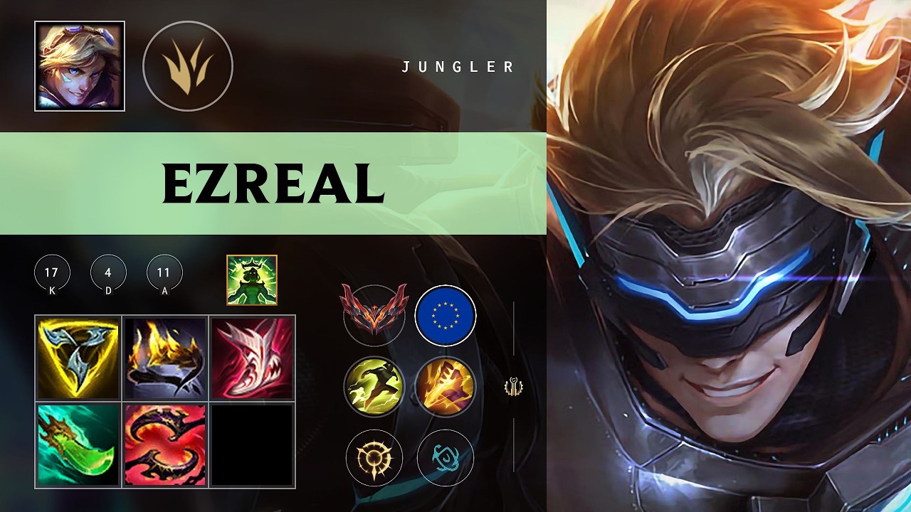 Ezreal Jungle vs Lee Sin - EUW Grandmaster Patch 26.10