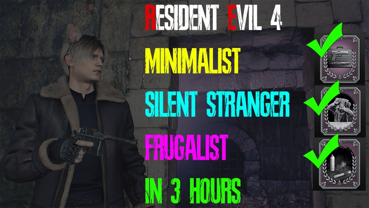 How To Get Minimalist, Silent Stranger, and Frugalist All in One Go (FULL GAME)