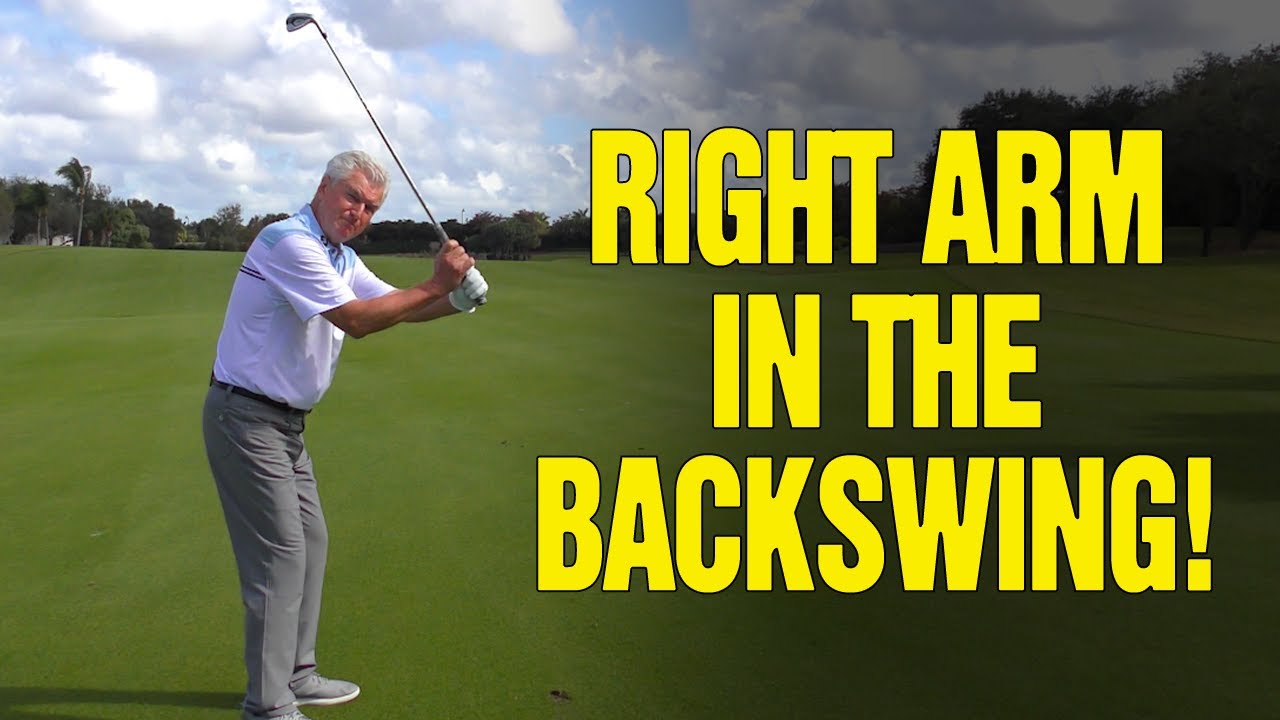 How The Right Arm Works in The Backswing (Copy This Move!)