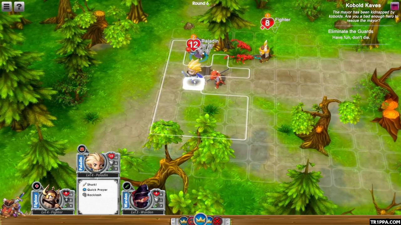 Super Dungeon Tactics - Gameplay