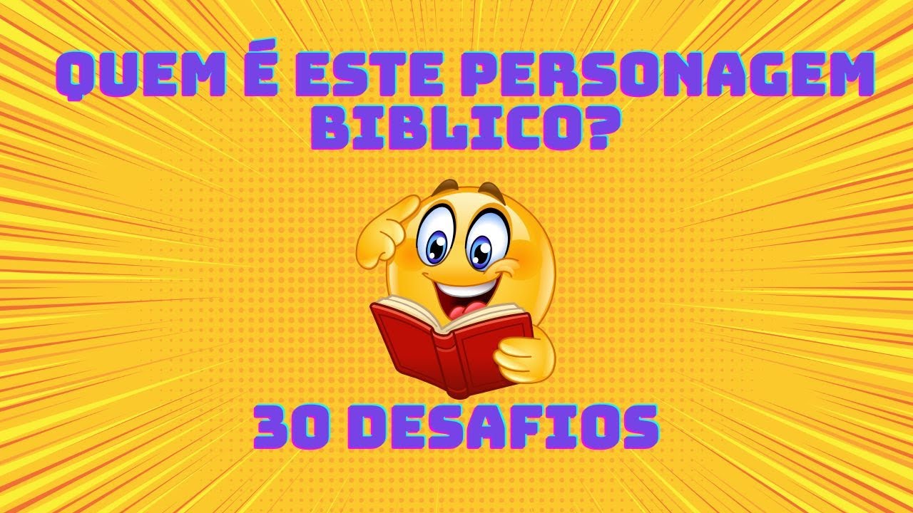 Quiz Bíblico dos Emojis 🧩 Descubra os Personagens da Bíblia