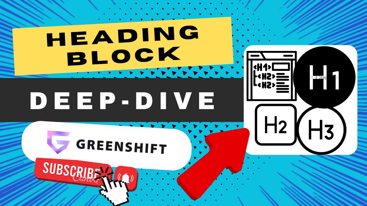 GreenShift WP Mastering the Advanced Heading Block: Style and Impact